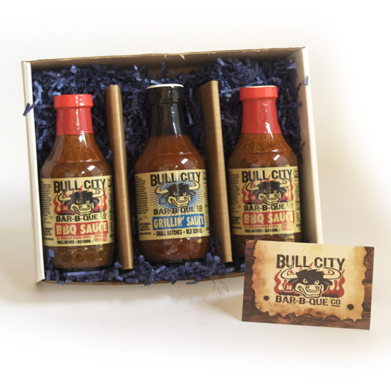 Three Sauce - NC BBQ Gift Box (3x 16 oz)